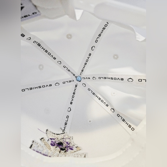 EvoShield Flexfit Snackback Men White Trucker Baseball Cap/Hat - Picture 11 of 12